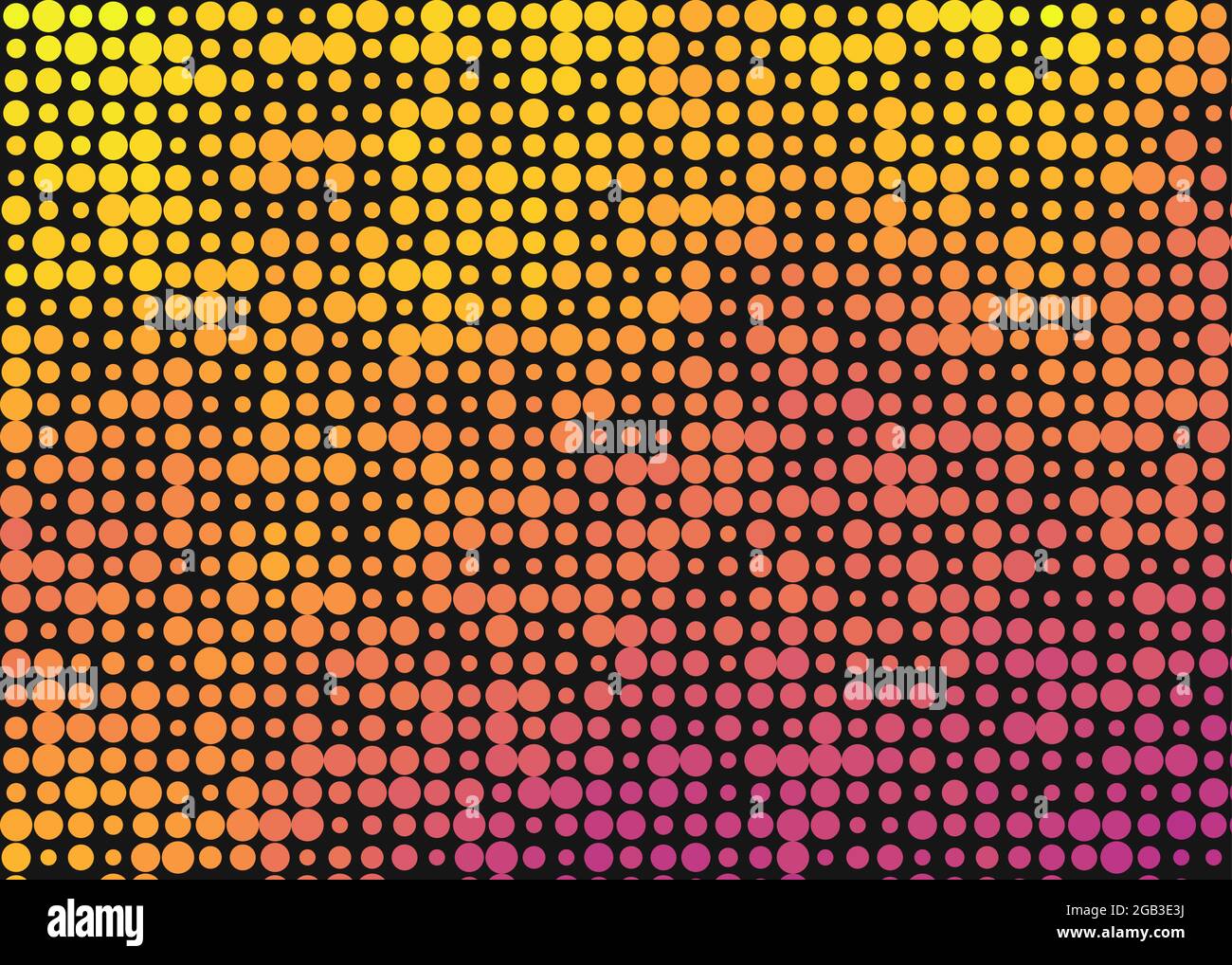 Abstract Geometrical color pixel generative art illustration Stock ...