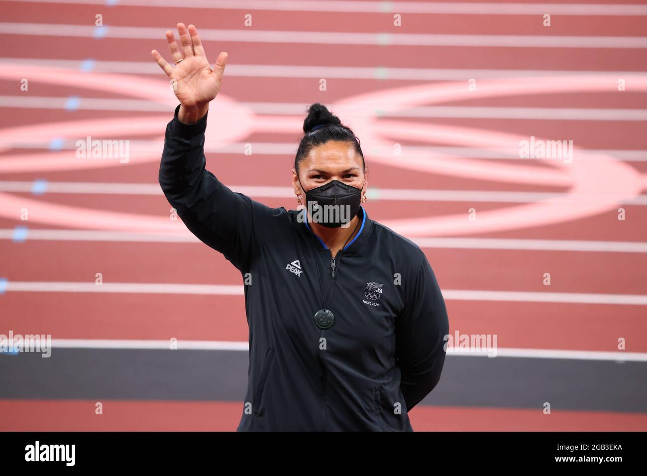 Tokyo, Japan. 1st Aug, 2021. ADAMS Valerie (NZL), BRONZE Medal Athletics Women's Shot Put