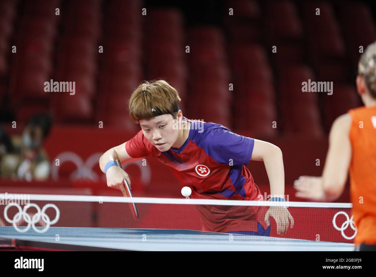 TokyoJapan August 2, 2021, Tokyo2020 Olympic Games, table tennis at
