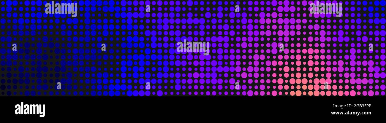 Abstract Geometrical color pixel generative art illustration Stock ...