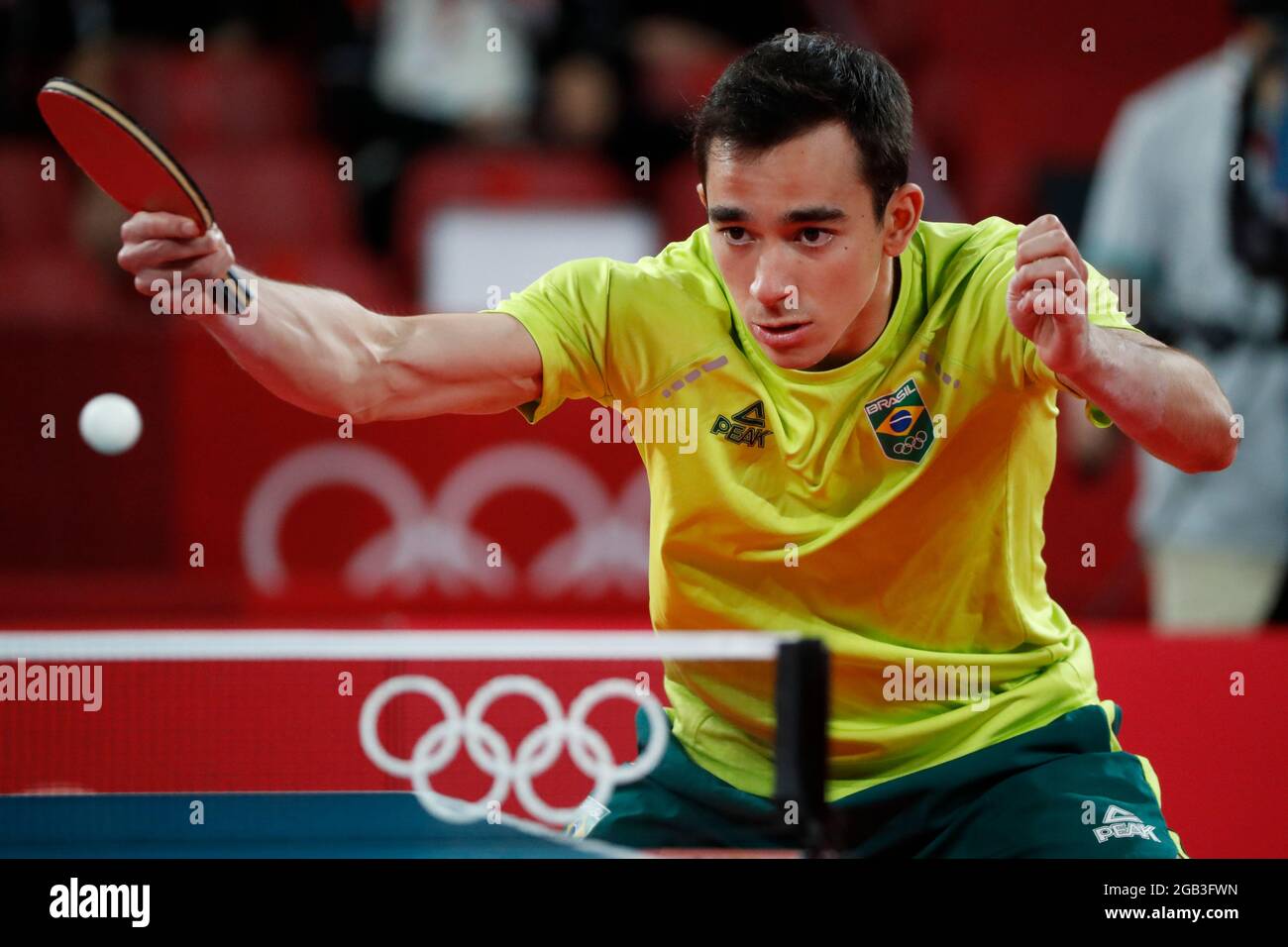 TokyoJapan August 2, 2021, Tokyo2020 Olympic Games, table tennis at