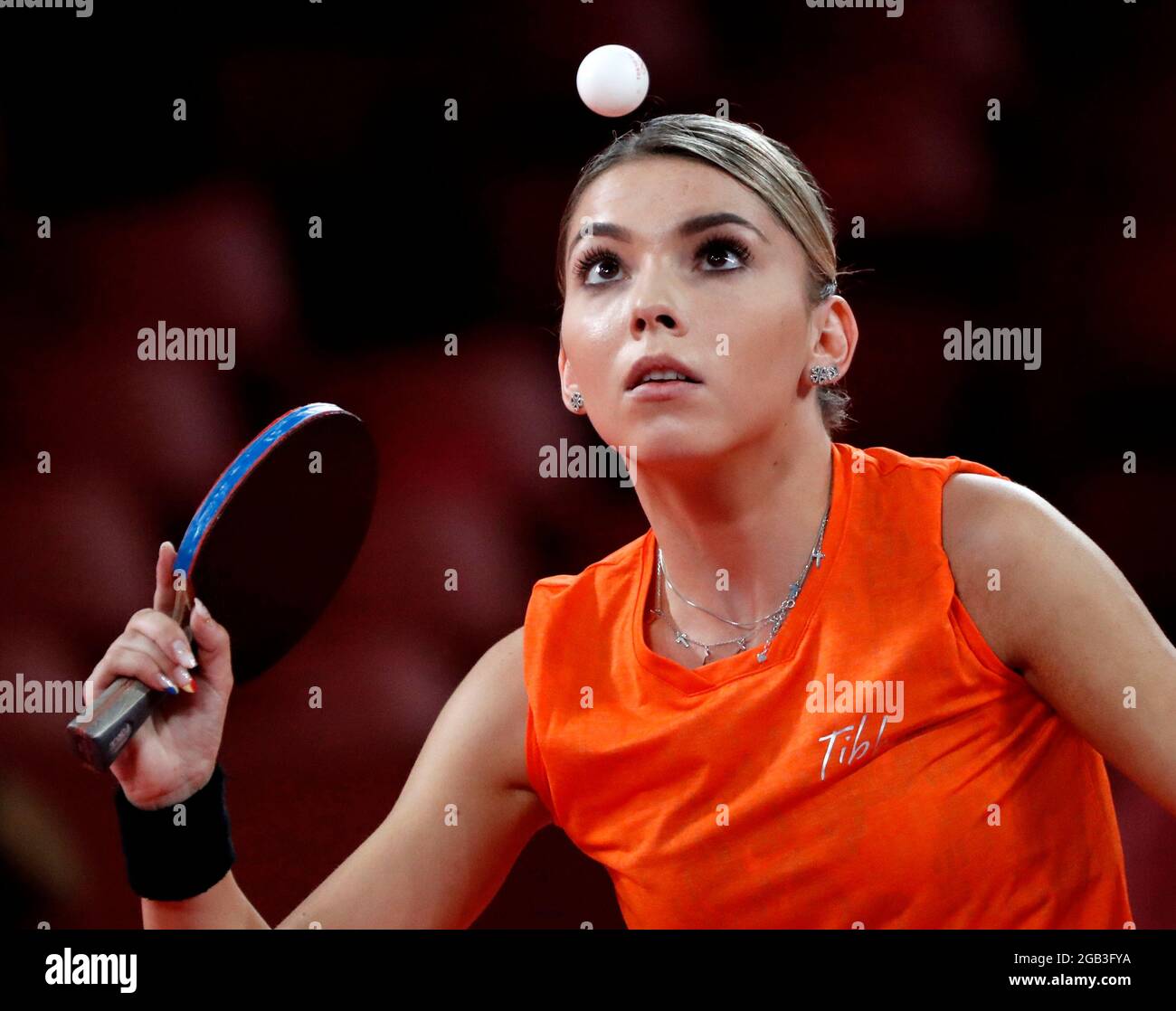 TokyoJapan August 2, 2021, Tokyo2020 Olympic Games, table tennis at