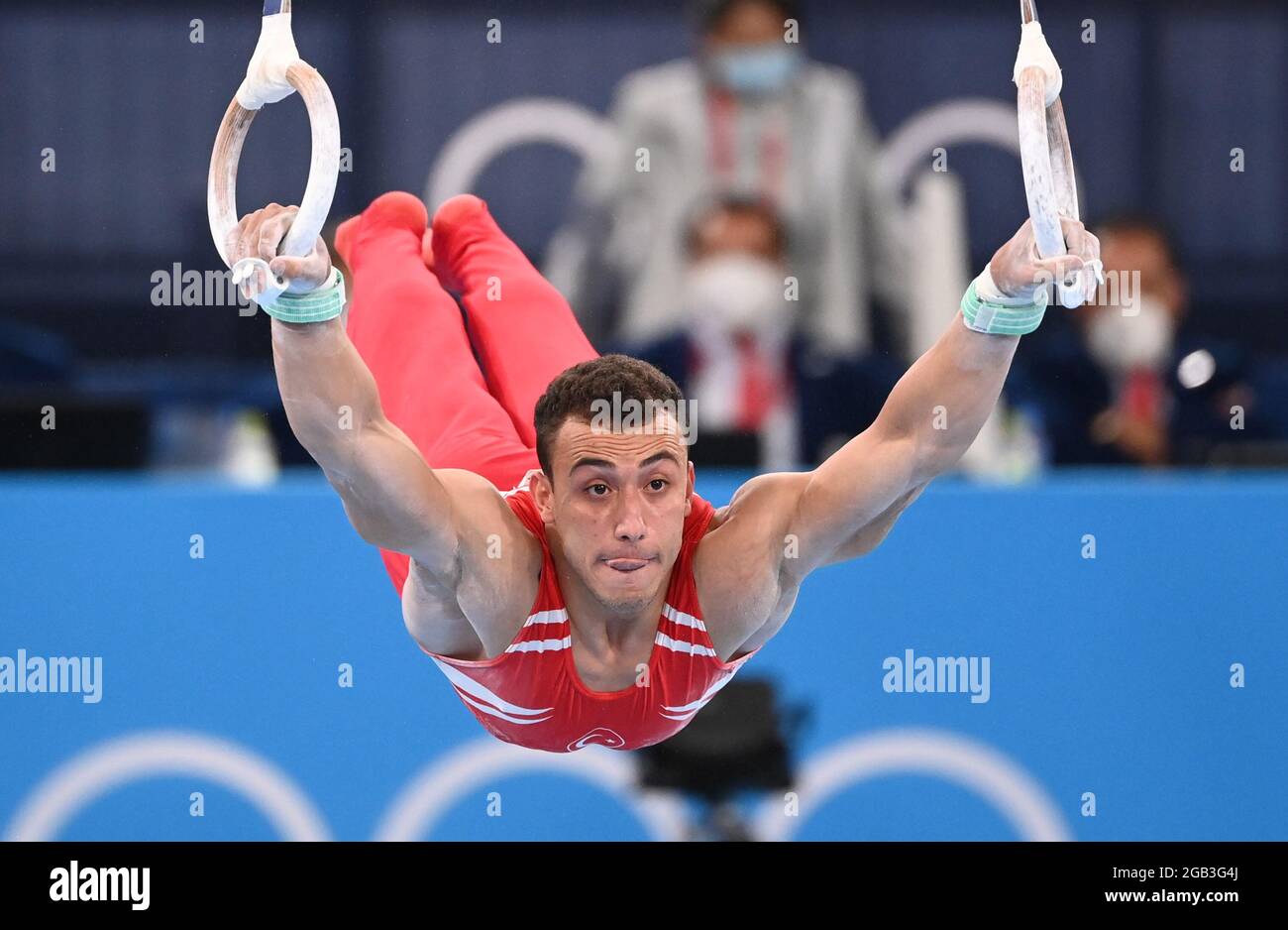 Tokyo, Japan. 02nd Aug, 2021. Gymnastics Olympics, rings, men, final