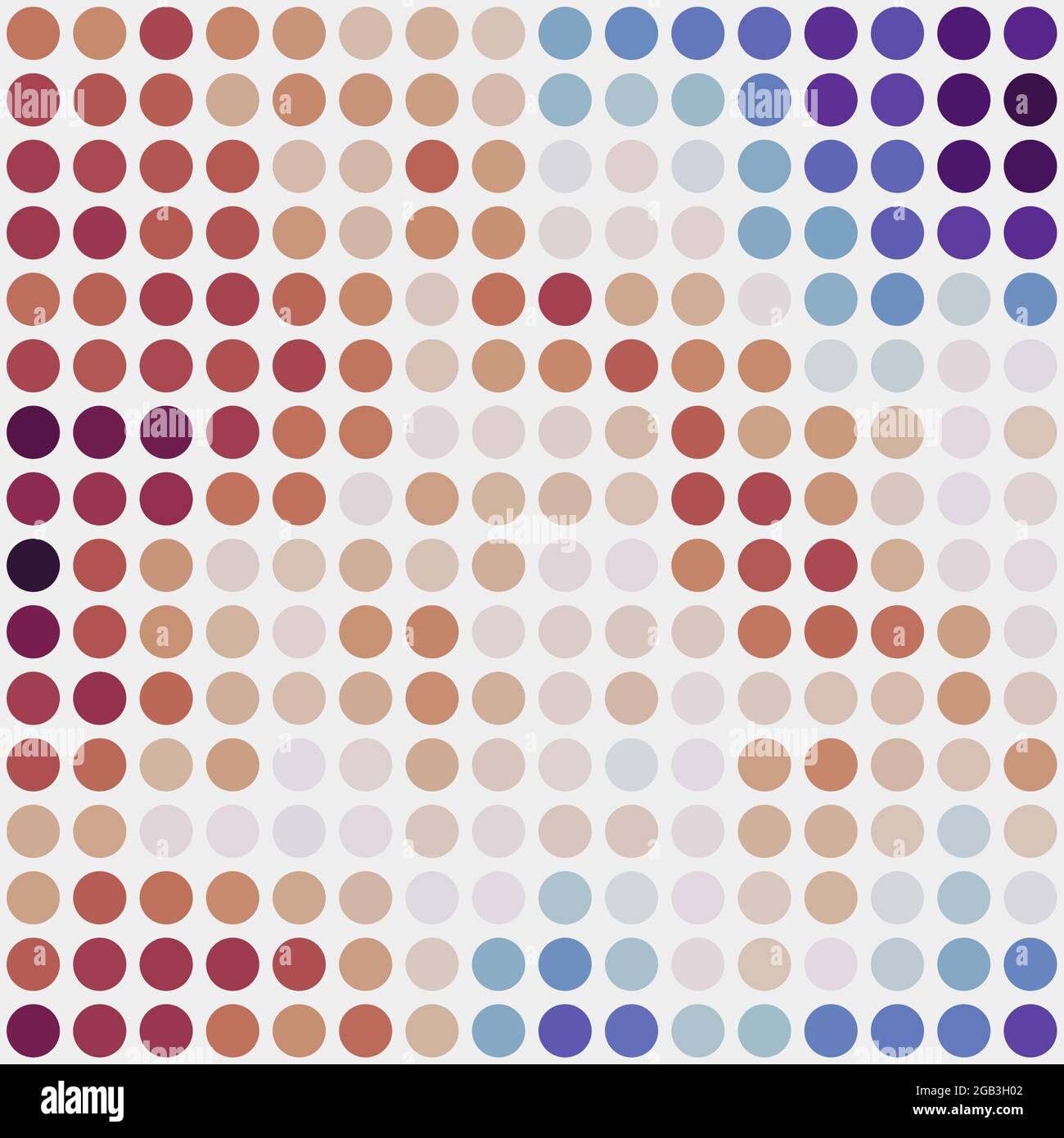 Abstract Geometrical color pixel generative art illustration Stock ...