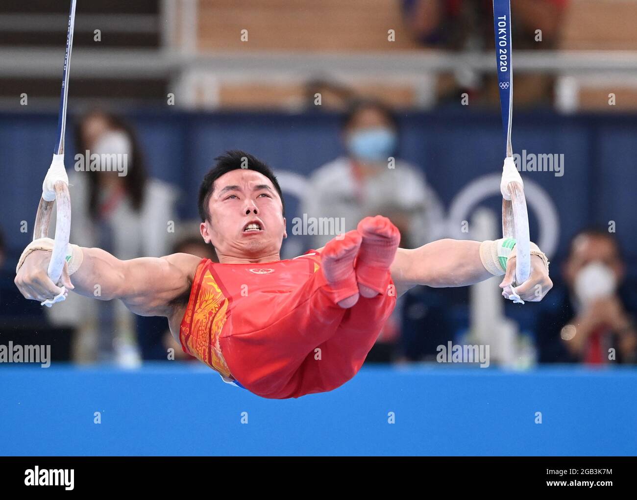 Tokyo, Japan. 02nd Aug, 2021. Gymnastics Olympics, rings, men, final