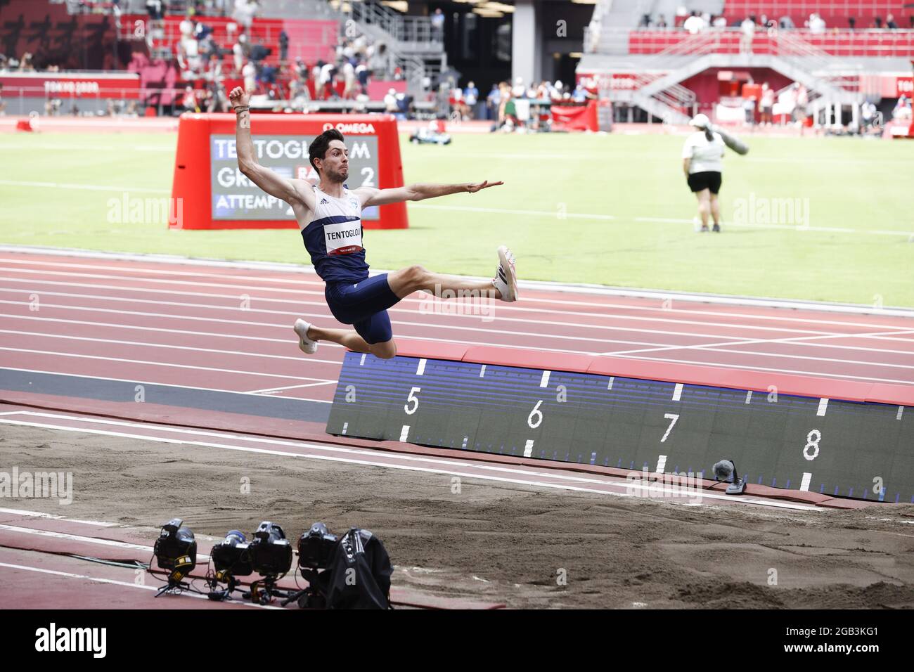 Miltiadis TENTOGLOU (GRE) Winner Gold Medal during the Olympic Games