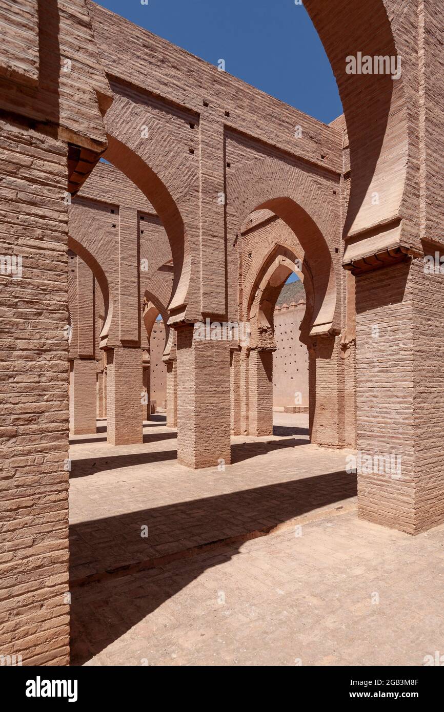 Mosque of Tin Mal, Southern Morocco Stock Photo