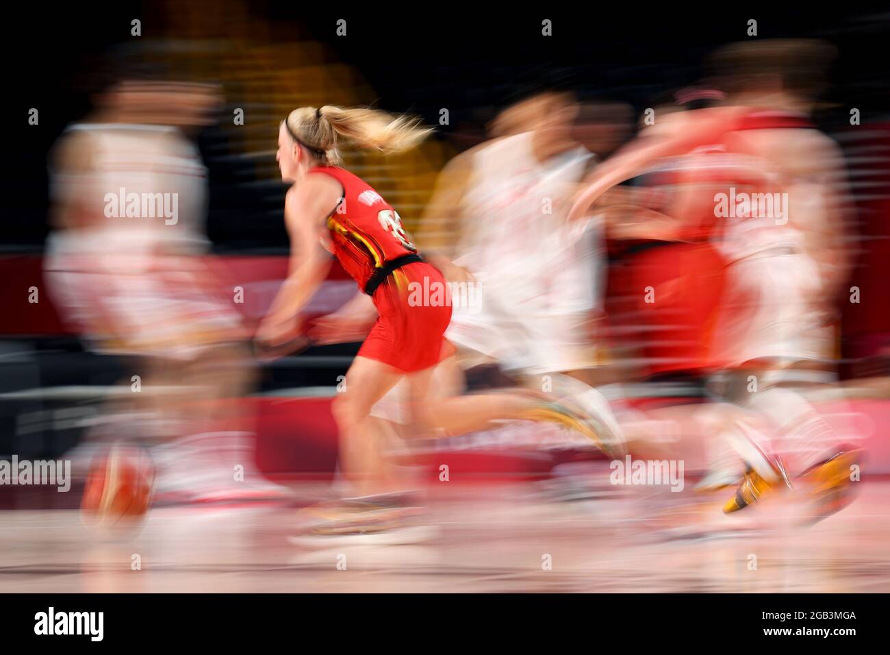 Tokyo 2020 Olympics Basketball Women Group C China V Belgium 