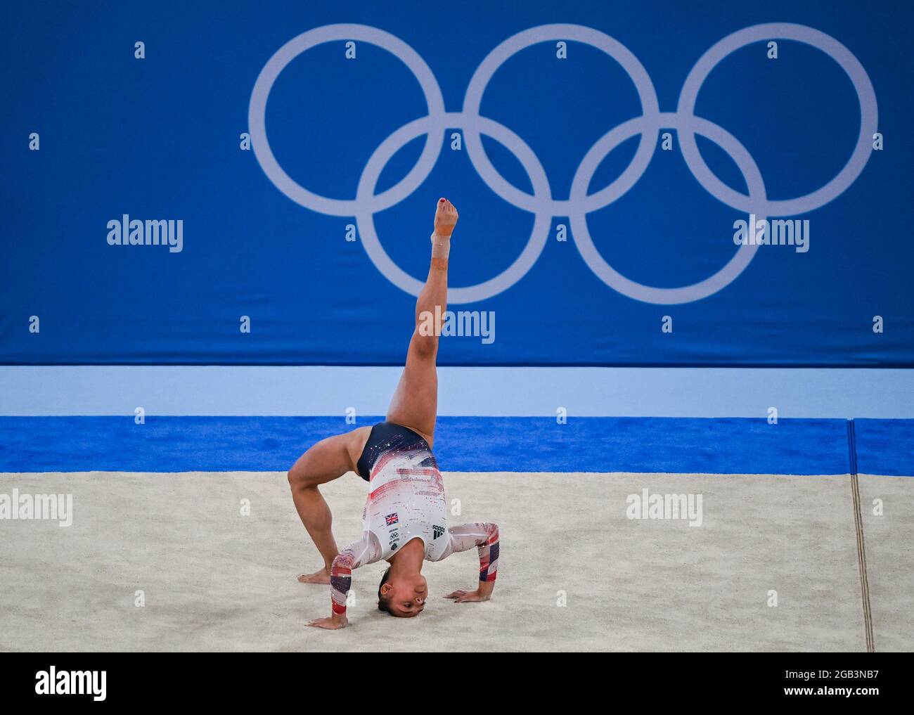 Tokyo, Japan. 02nd Aug, 2021. Gymnastics Olympics, floor, women, final