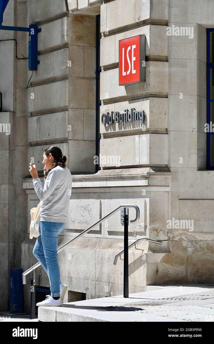 London School of Economics, Old Building, Houghton Street, London. UK Stock Photo