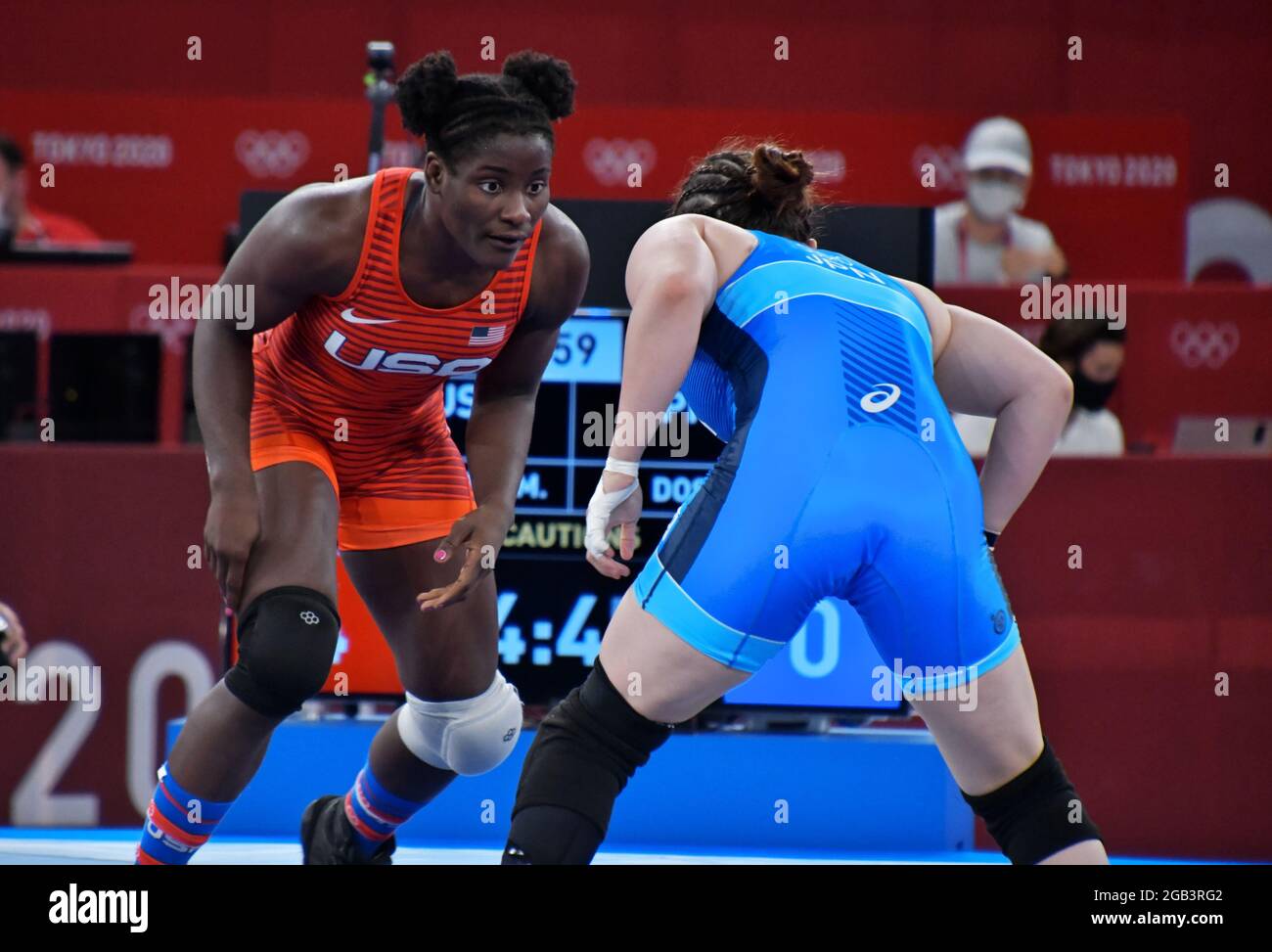 Tokyo, Japan. 02nd Aug, 2021. USA's Tamyra Marianna Stock Mensah