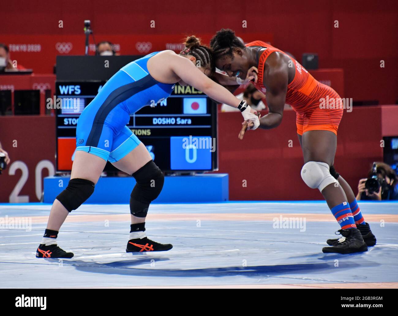 Tokyo, Japan. 02nd Aug, 2021. USA's Tamyra Marianna Stock Mensah