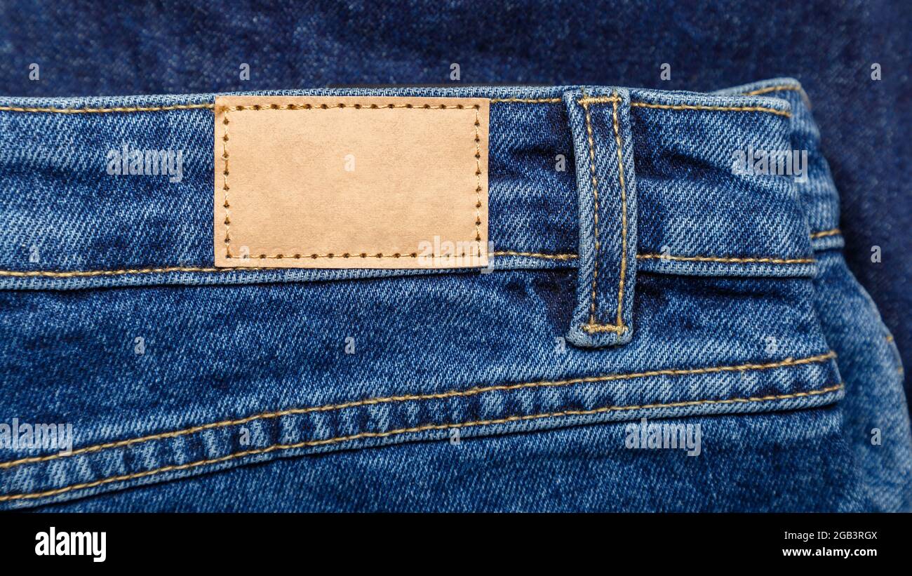 Clothing label jean hi-res stock photography and images - Page 2 - Alamy