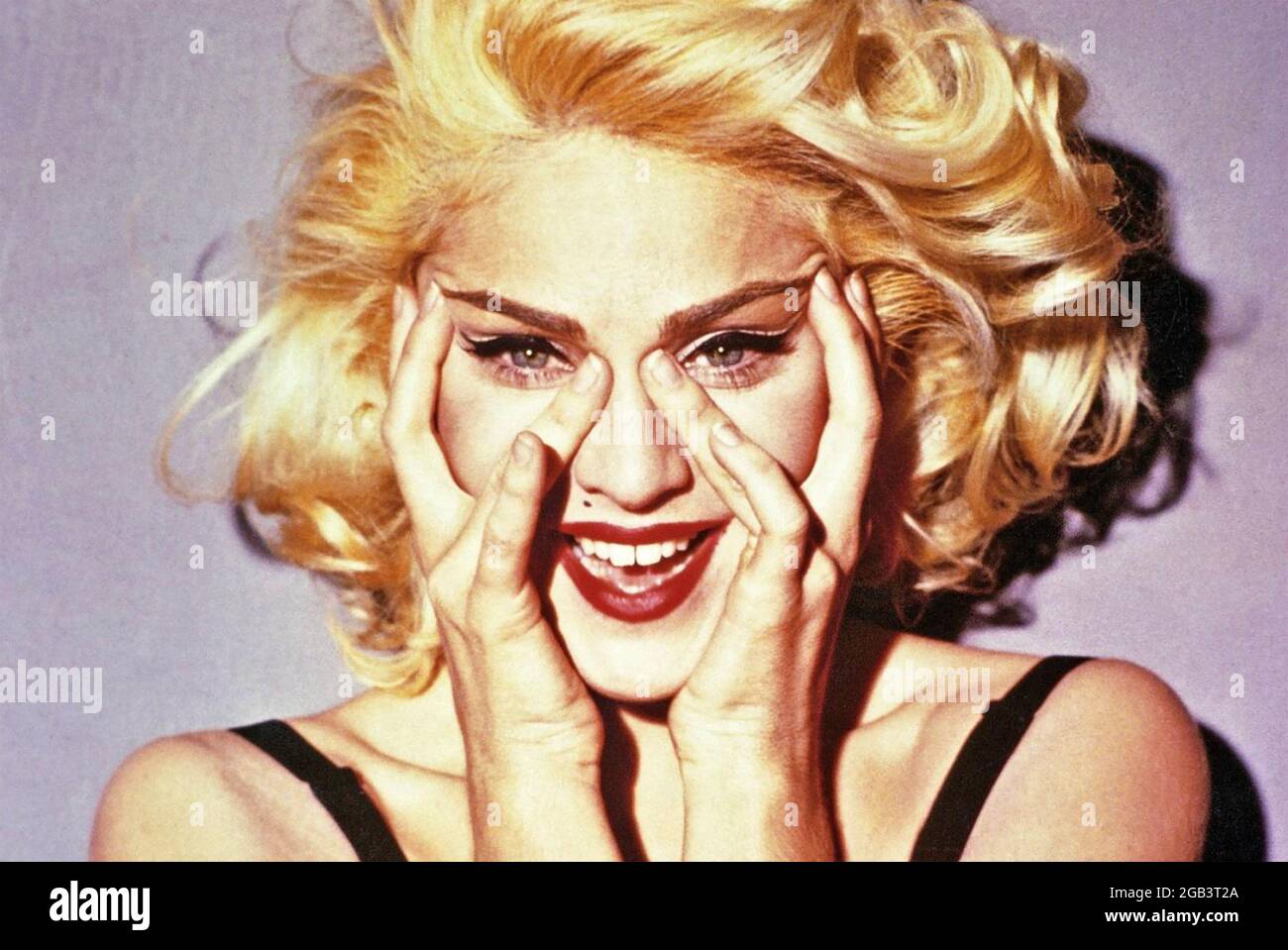 MADONNA 1991 Promotional picture by Steven Meisel for her video Truth or Dare Stock Photo