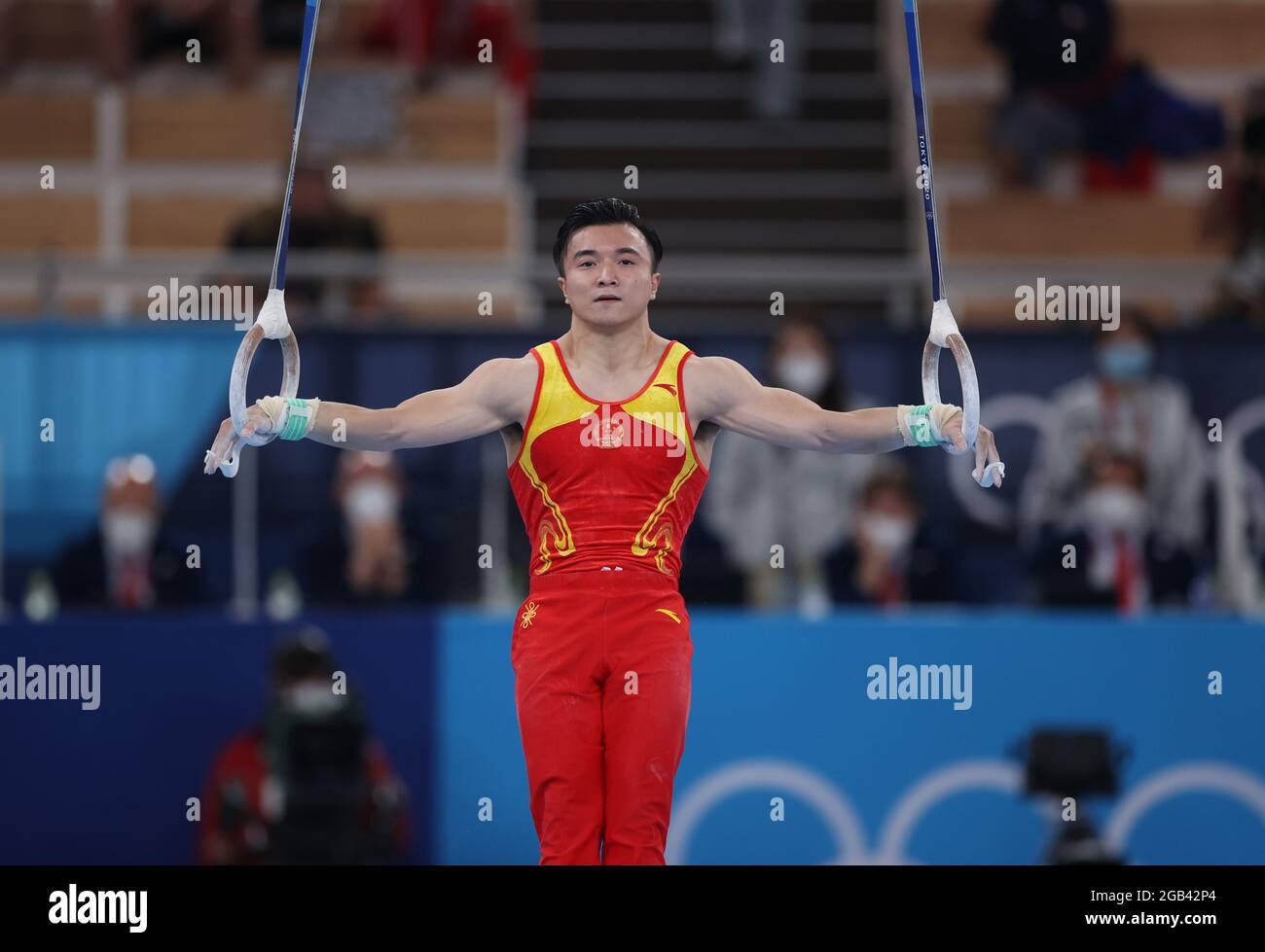 Tokyo, Japan. 2nd Aug, 2021. Liu Yang of China competes during the