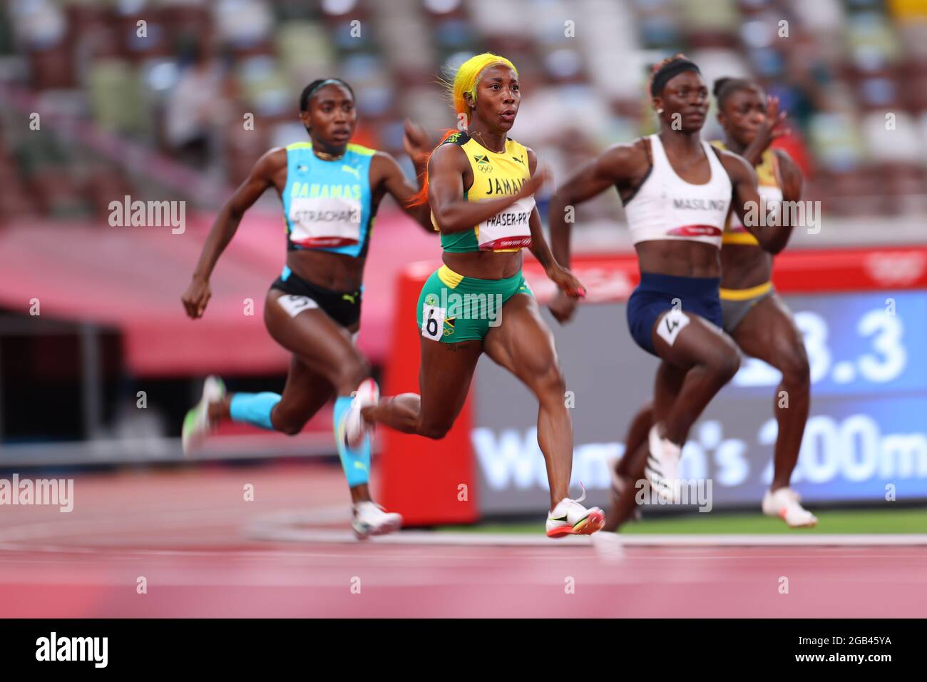 Tokyo, Japan. 2nd Aug, 2021. FRASERPRYCE ShellyAnn (JAM) Athletics Women's 200m SemiFinal
