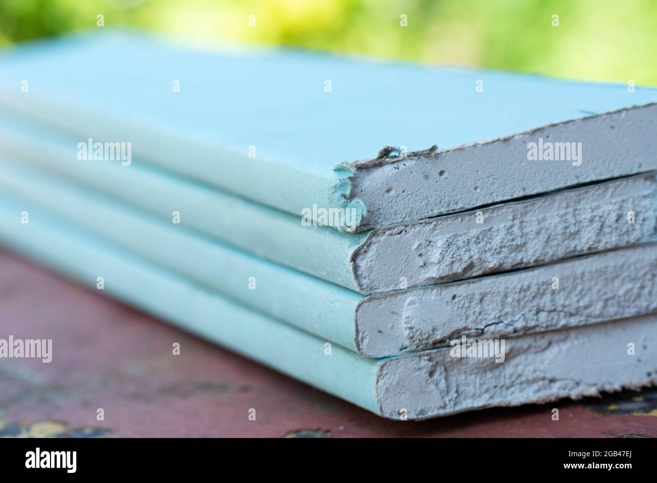 Professional Drywall Gypsum Board sheet. Nature Gypsum cement material