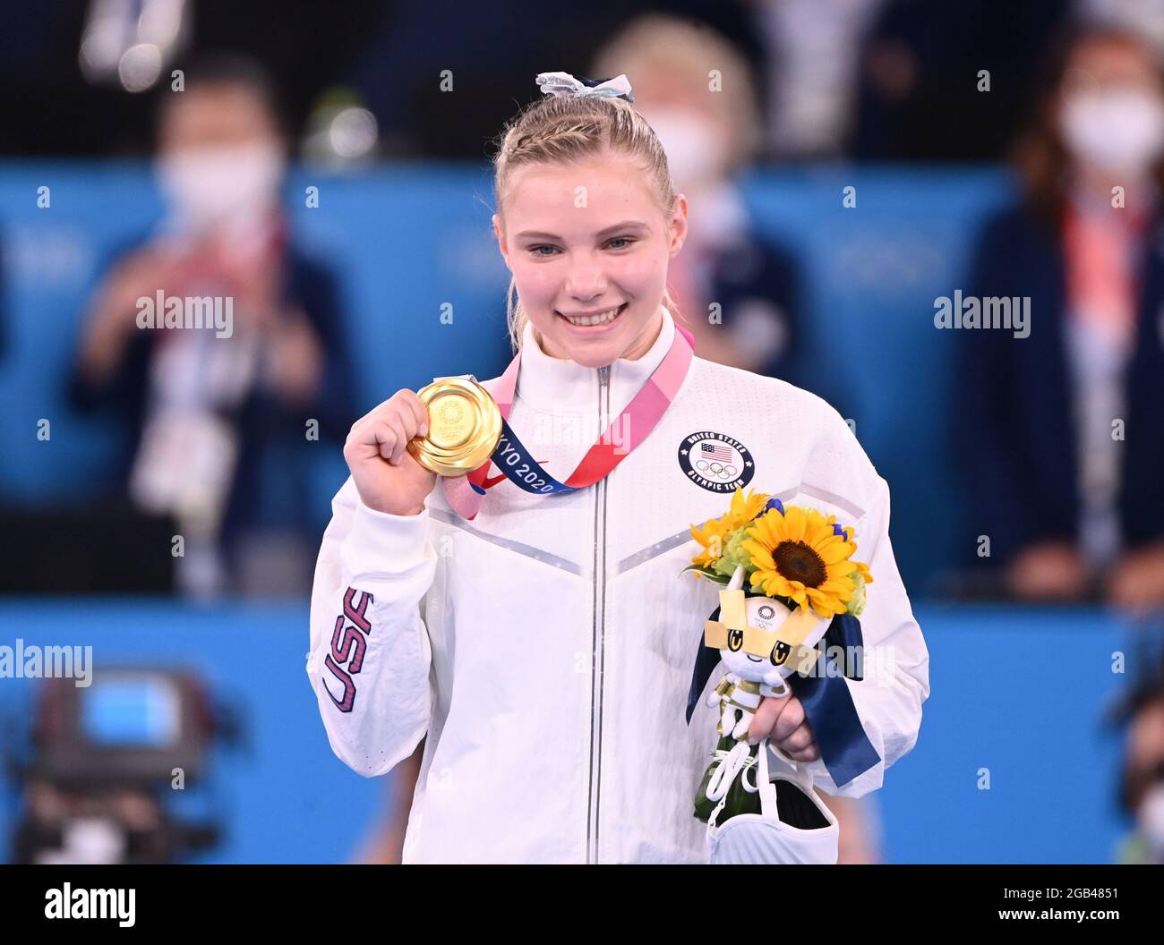 Tokyo, Japan. 02nd Aug, 2021. Gymnastics Olympics, floor, women, final