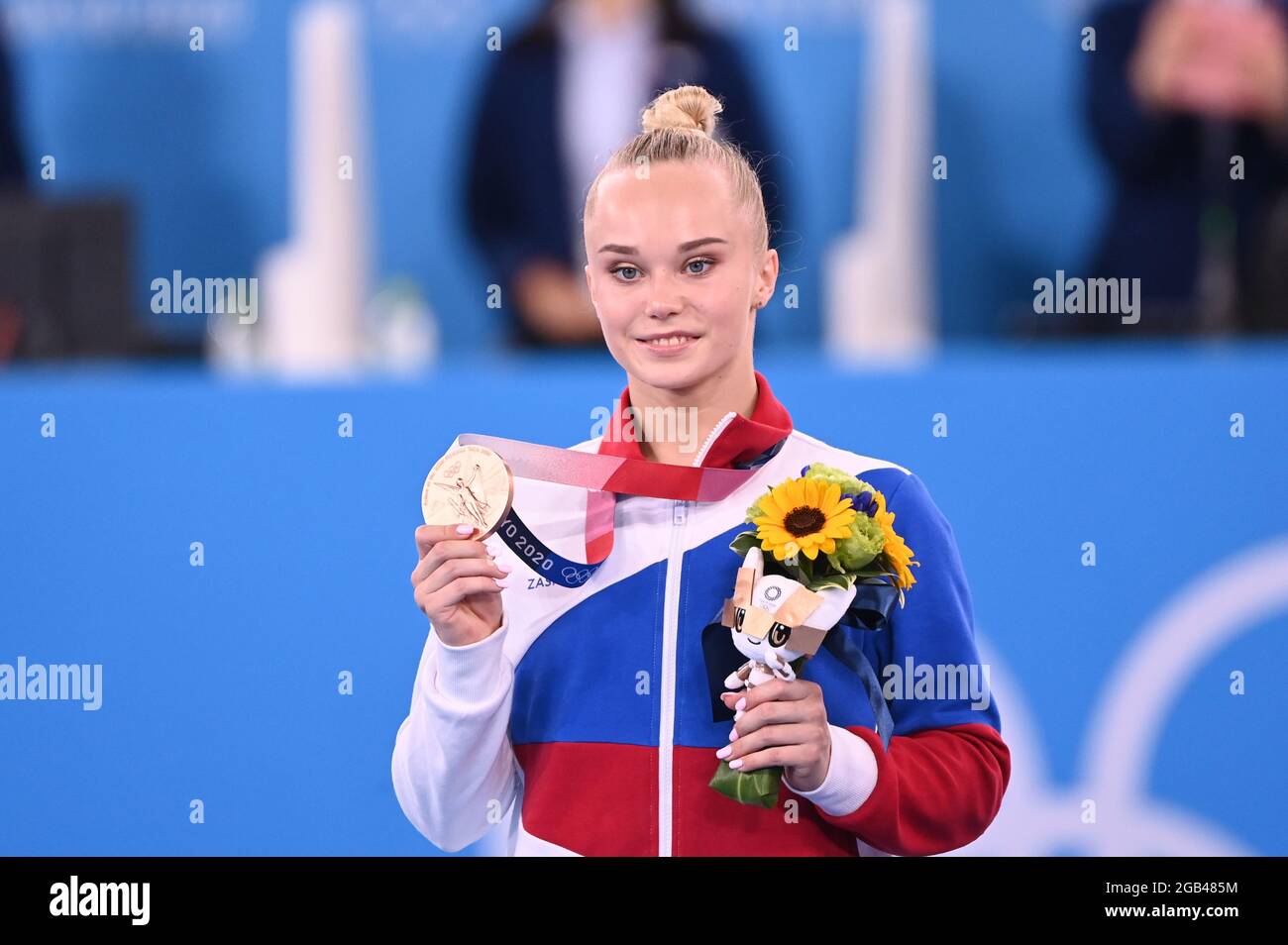 Tokyo, Japan. 02nd Aug, 2021. Gymnastics: Olympics, floor ...