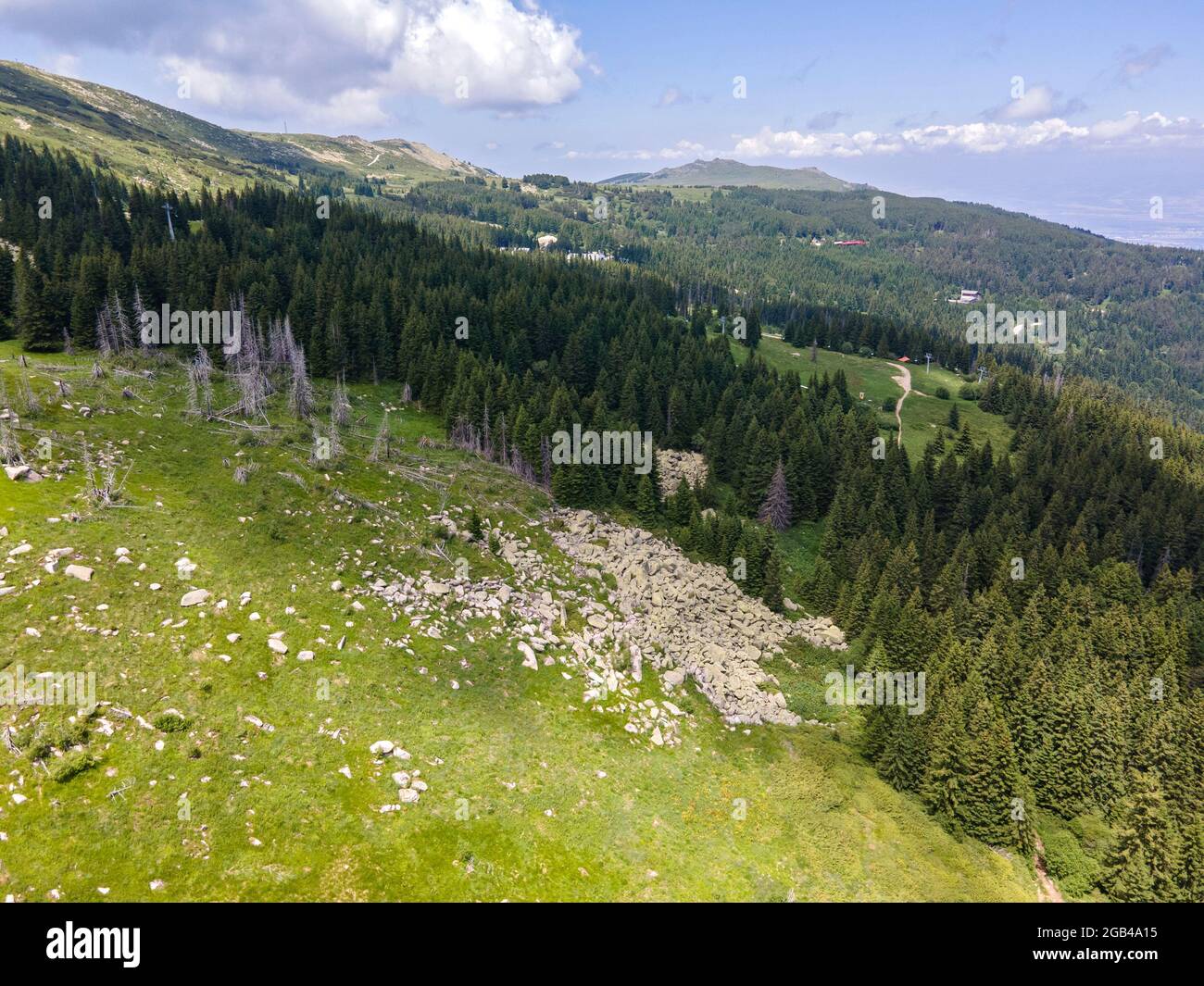 Small mountain river in Vitosha mountain, Sofia Stock Photo - Alamy