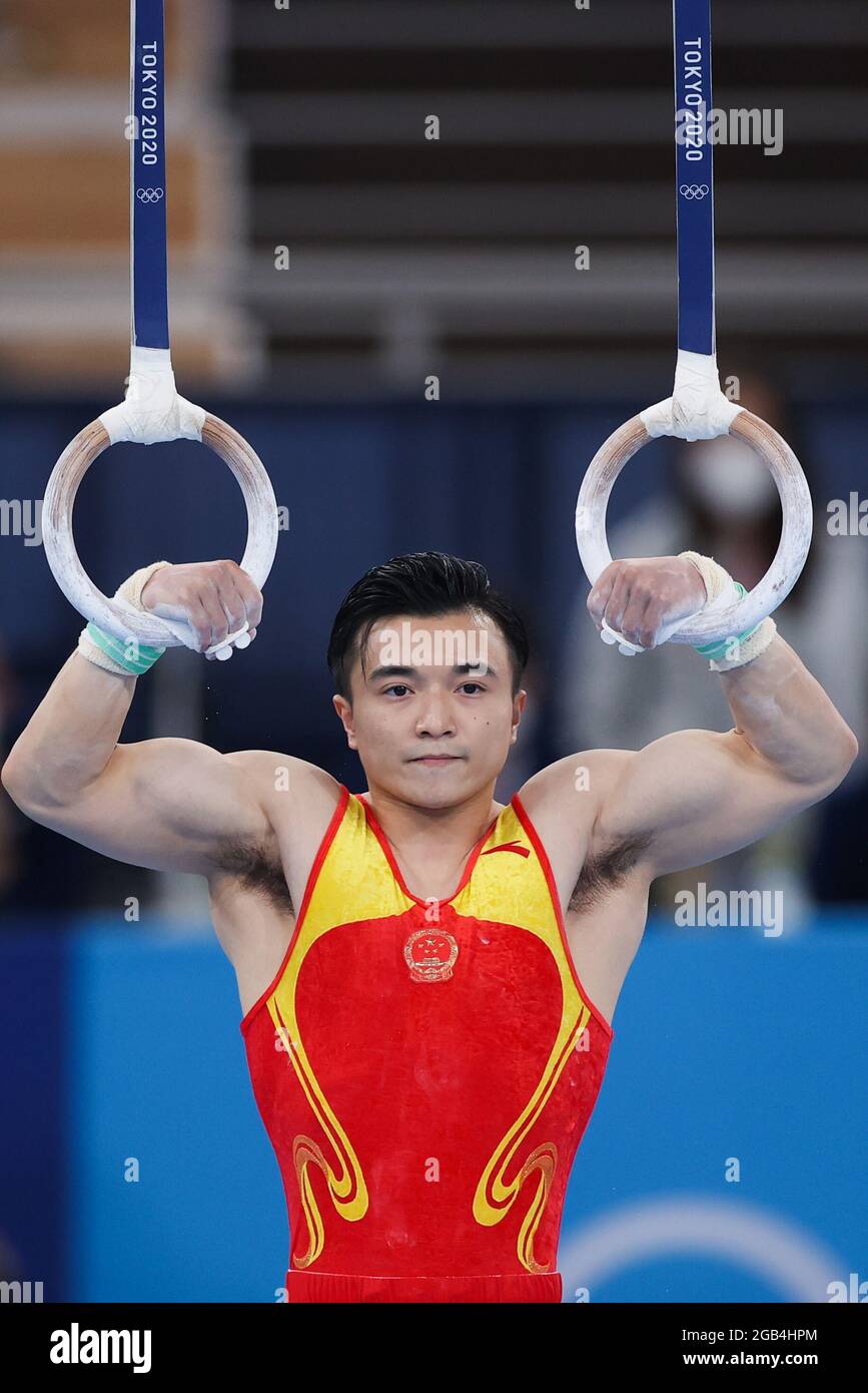 Tokyo, Japan. 2nd Aug, 2021. Liu Yang of China competes during the