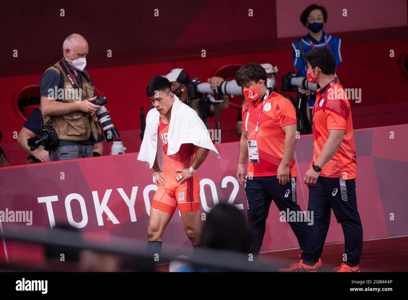 Tokyo Japan 2nd Aug 2021 Fumita Kenichiro Jpn Men S Greco Roman 60kg Final August 02 2021