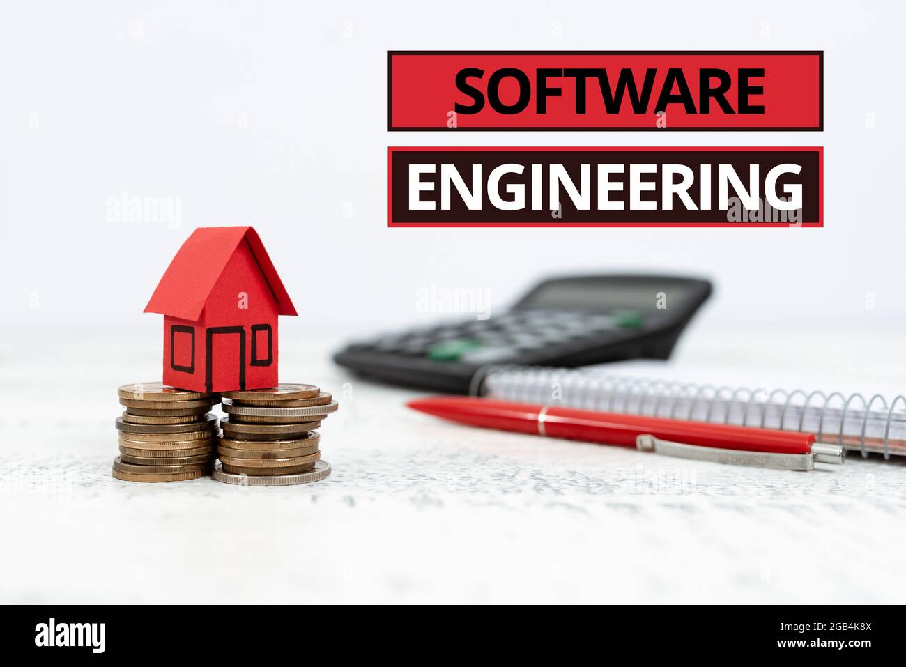 Sign displaying Software Engineering. Business showcase apply ...