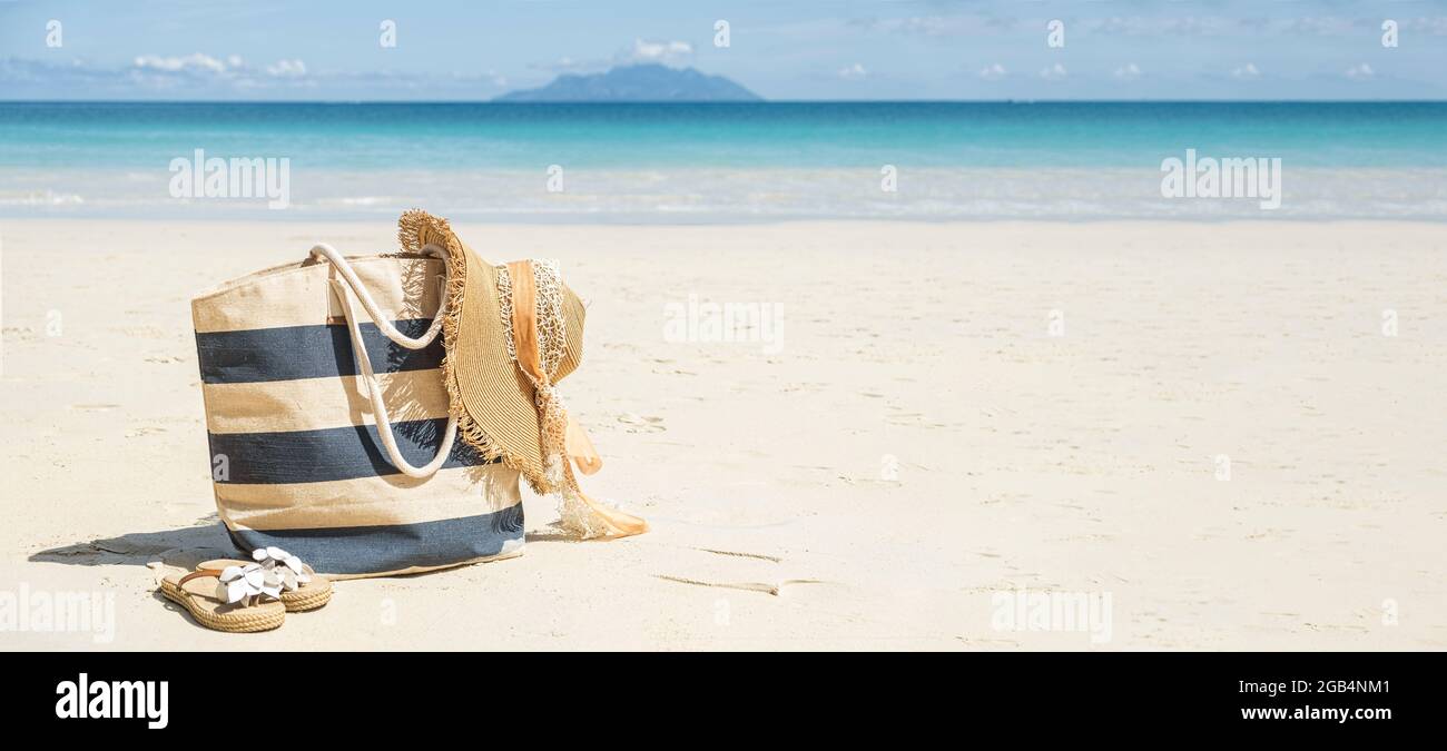 Stripy Beach Bag