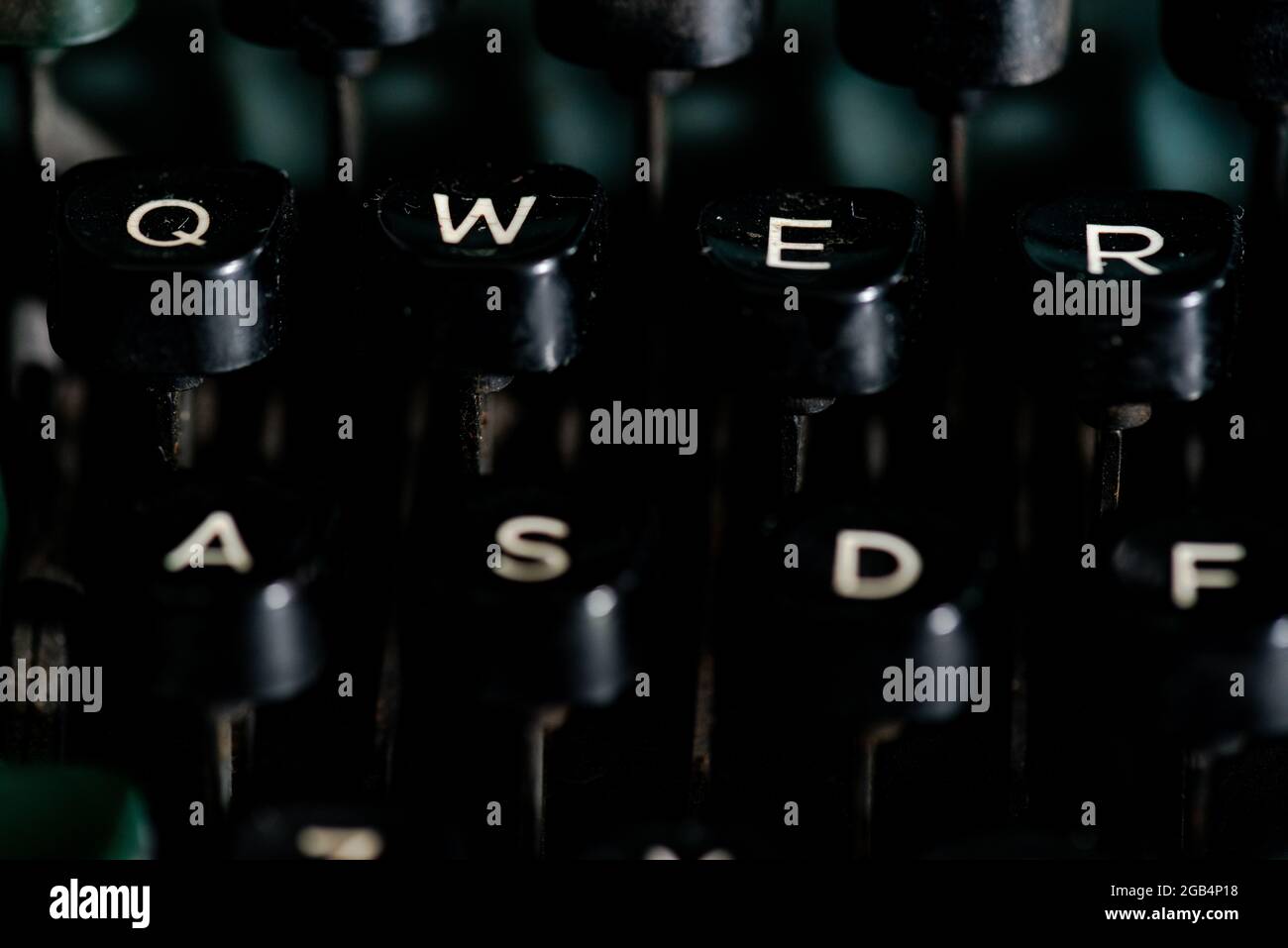 Vintage Typewriter Stock Photo