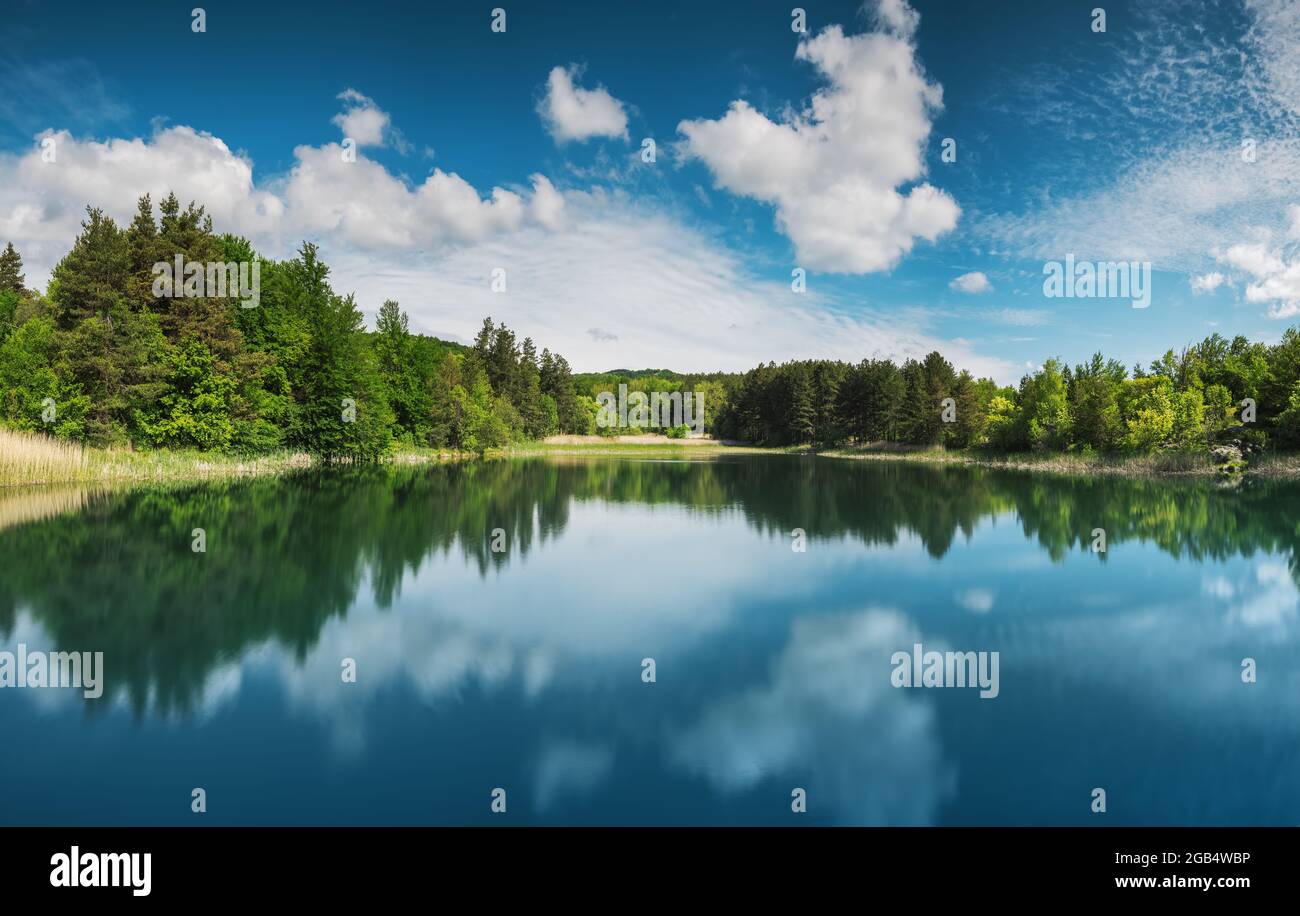Beautiful alpine lake view hi-res stock photography and images - Alamy