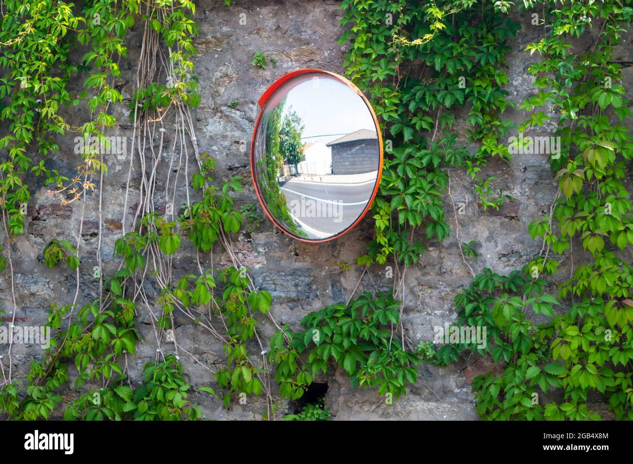 Convex mirror security hi-res stock photography and images - Alamy
