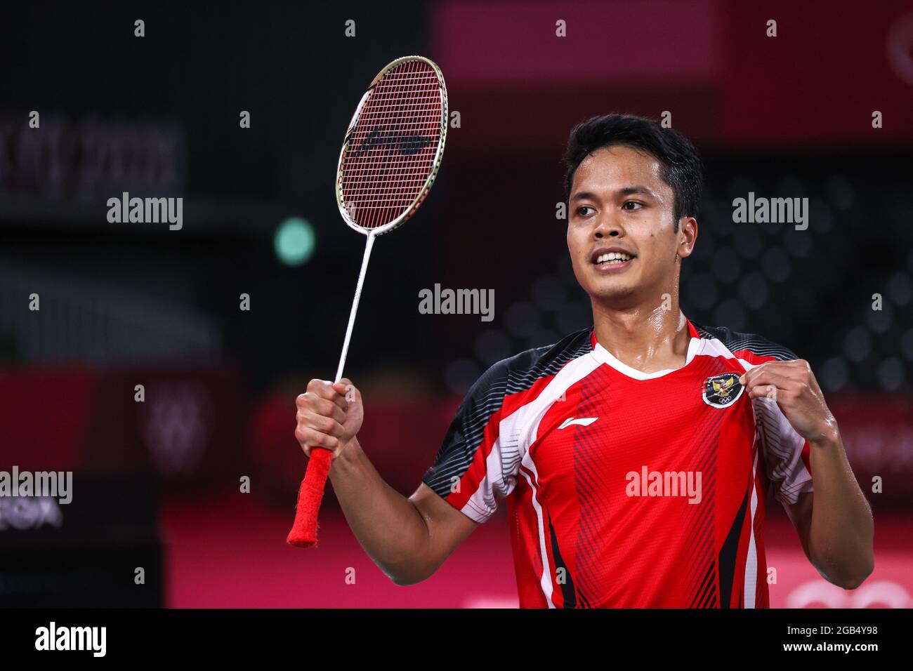 live ginting badminton