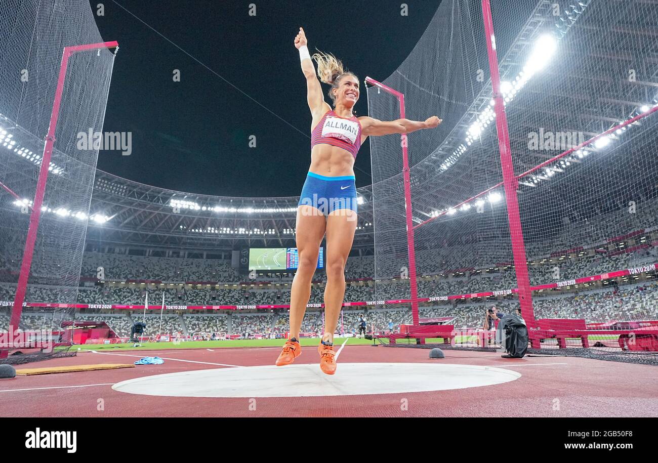 Tokio, Japan. 02nd Aug, 2021. Athletics Olympics, discus throw, women