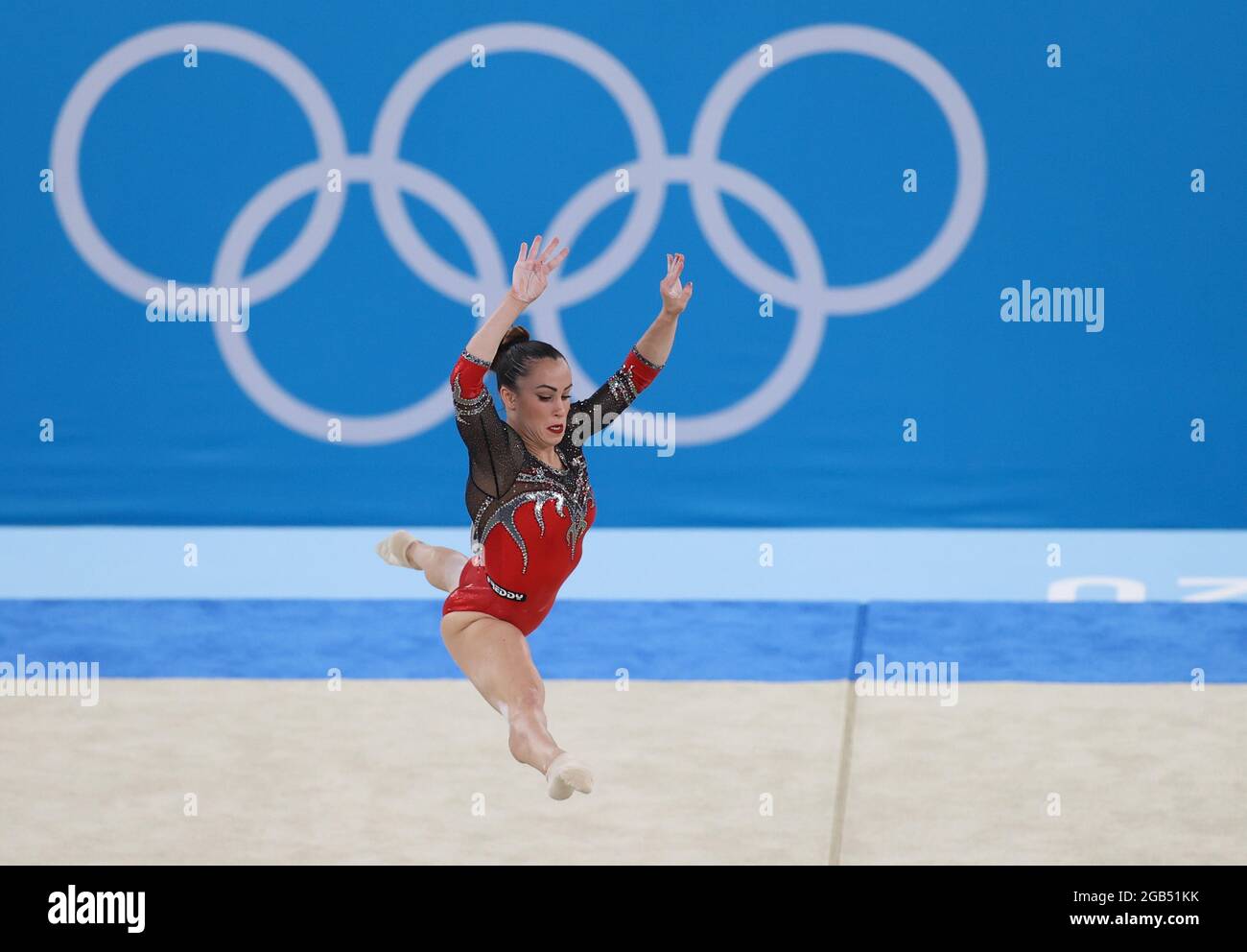 Tokyo, Japan. 2nd Aug, 2021. Vanessa Ferrari of Italy competes during