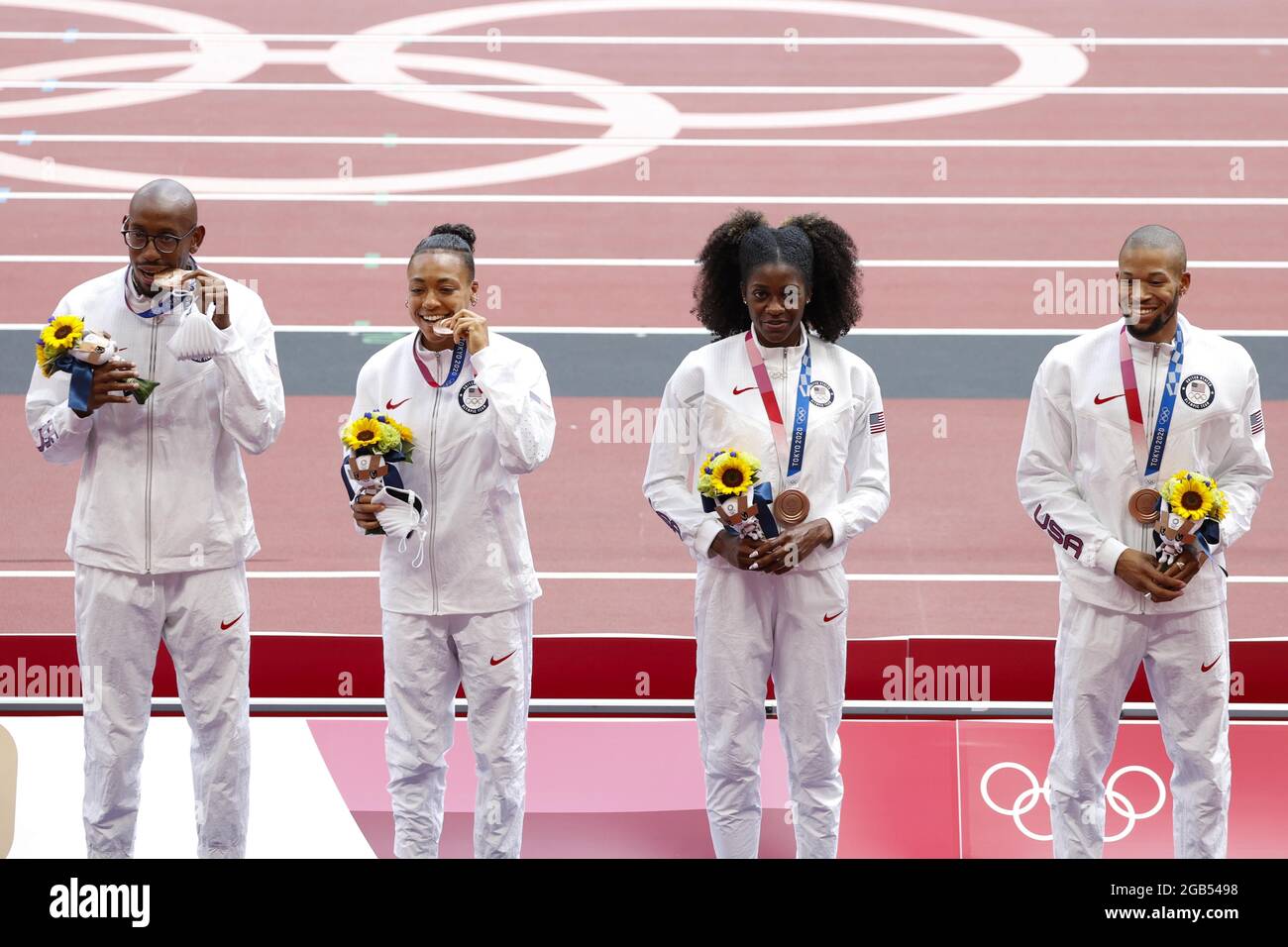 United States of America Team Bronze Medal during the Olympic Games