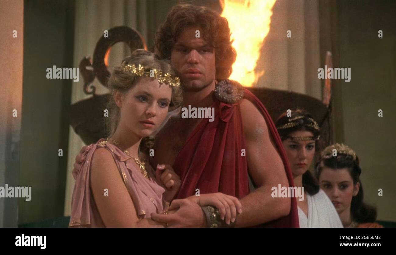 CLASH OF THE TITANS” (MGM 1981) Harry Hamlin as Perseus Judi