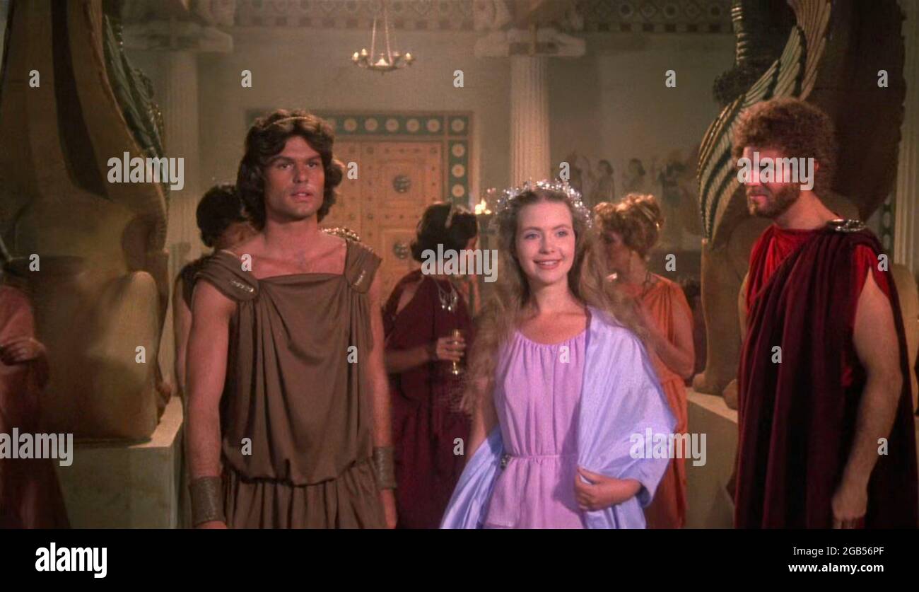 CLASH OF THE TITANS” (MGM 1981) Harry Hamlin as Perseus Judi