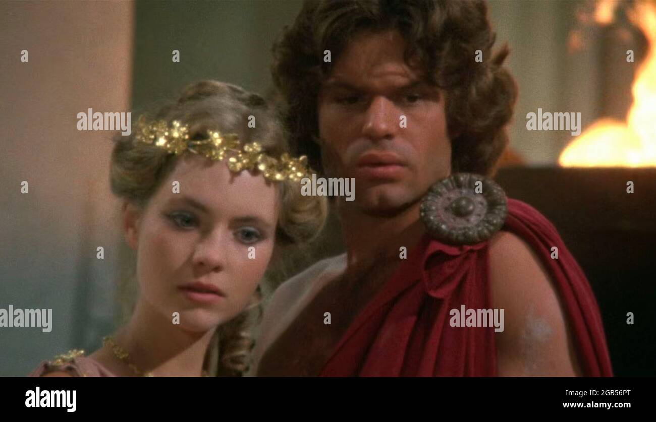 CLASH OF THE TITANS” (MGM 1981) Harry Hamlin as Perseus Judi