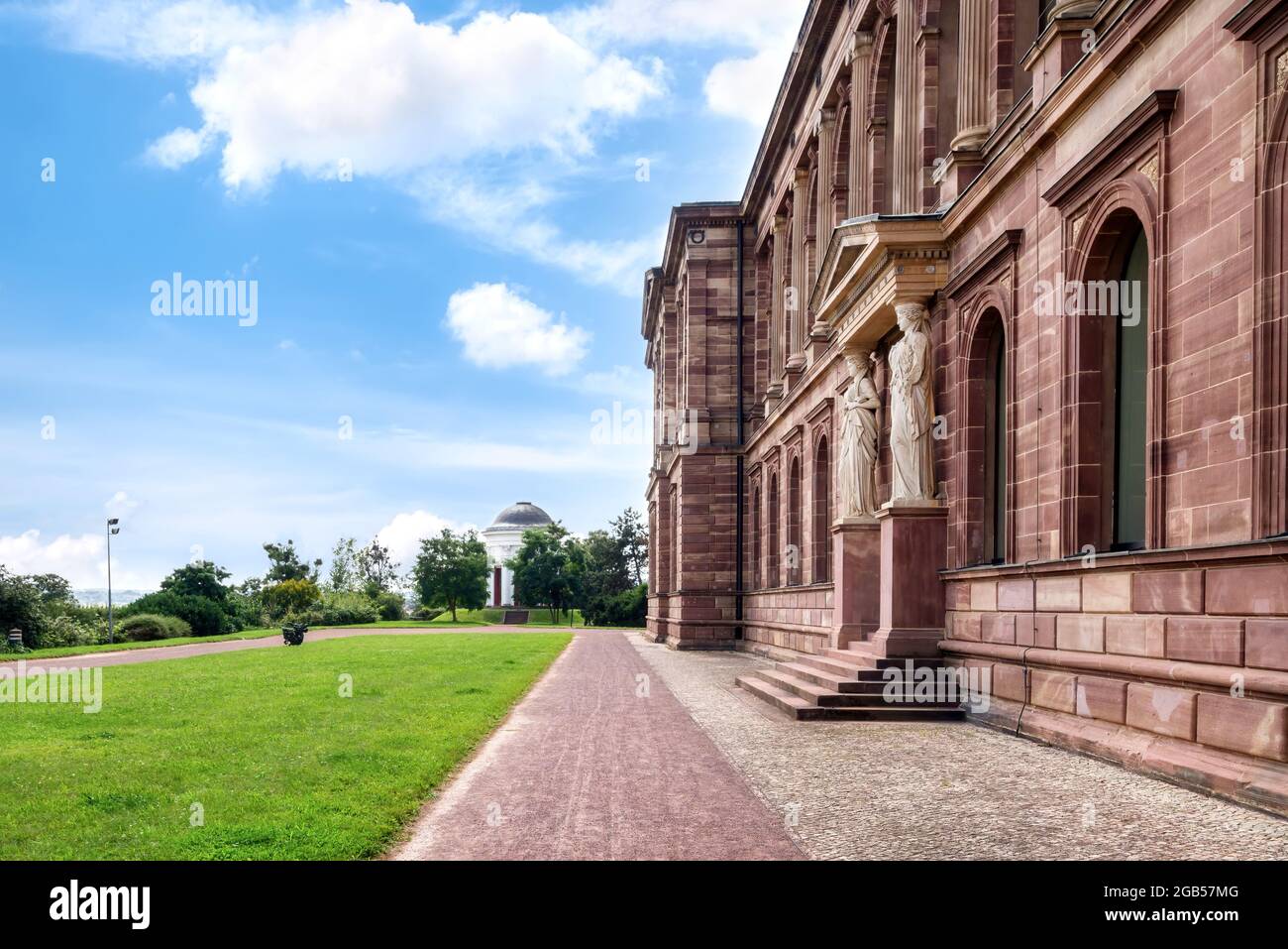 The Neue Galerie (New Gallery) is an art museum in Kassel in the state of Hesse, in Germany Stock Photo