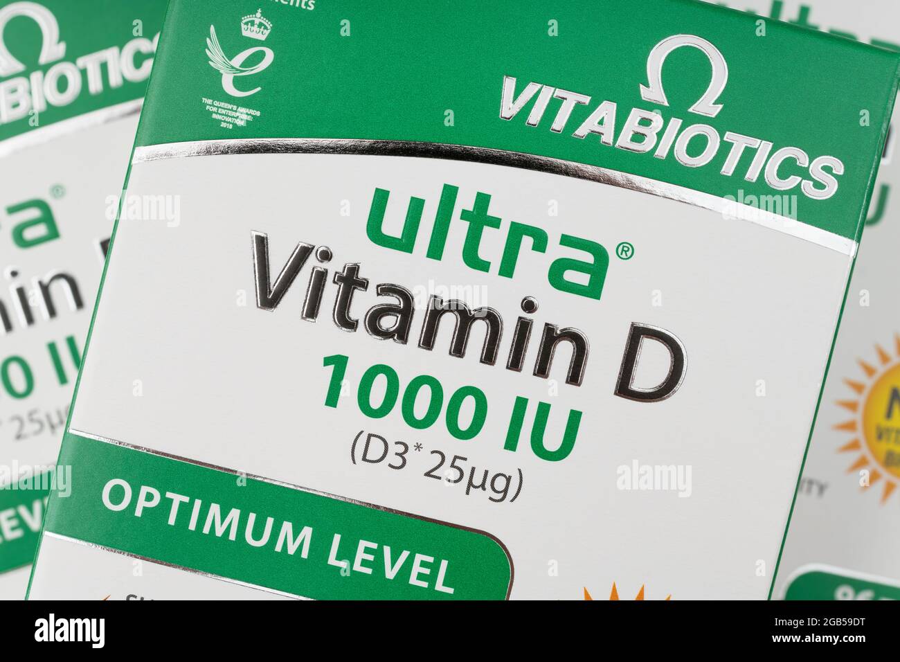 Box Of Vitabiotics Vitamin D 3 Tablets Called The Sunshine Vit D Is Important In The Diet Severe Lack Of Sunlight Lockdown May Cause Deficiency Stock Photo Alamy