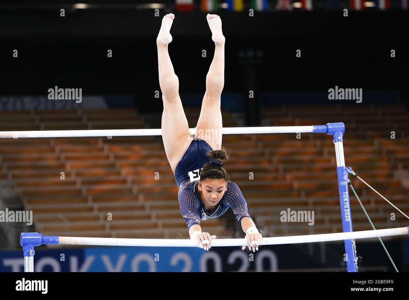 LEE Sunisa (USA) 3rd Bronze Medal during the Olympic Games Tokyo 2020(02)