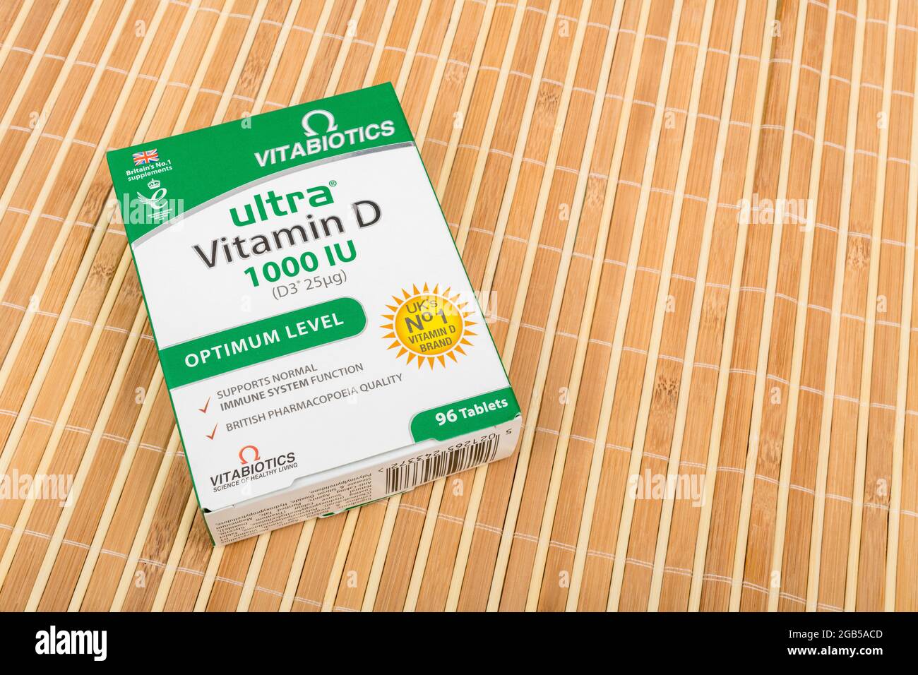 Box Of Vitabiotics Vitamin D 3 Tablets Called The Sunshine Vit D Is Important In The Diet Severe Lack Of Sunlight Lockdown May Cause Deficiency Stock Photo Alamy
