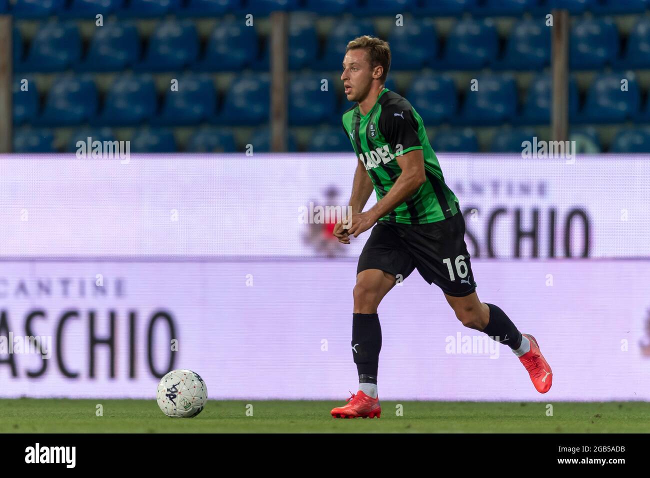 August 8, 2022, Modena, Italy: Modena, Italy, Alberto Braglia stadium,  August 08, 2022, Paulo Azzi (FC MODENA) during Modena FC vs US Sassuolo -  Italian football Coppa Italia match. (Credit Image: ©