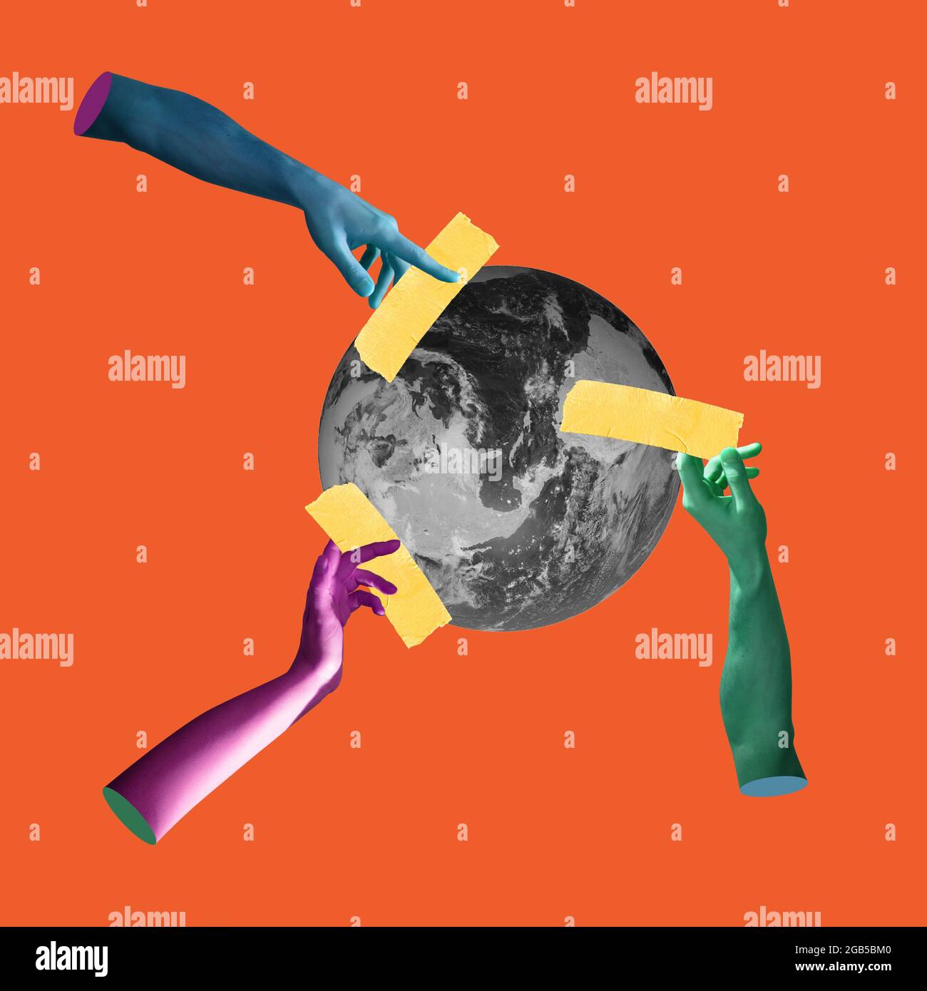 Neon plasters hi-res stock photography and images - Alamy