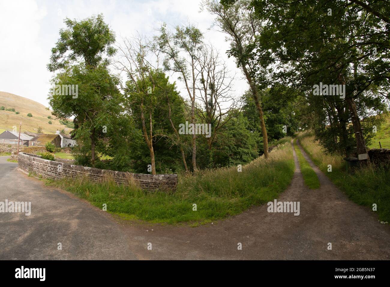 Dent Valley Yorkshire Dales Stock Photo Alamy