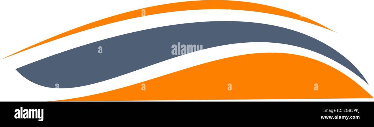 Railway train logo design vector template Stock Vector