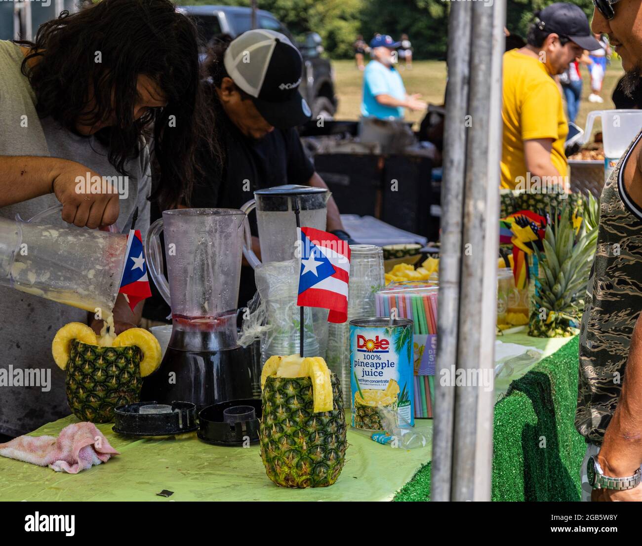 Puerto Rican Festival Stock Photo