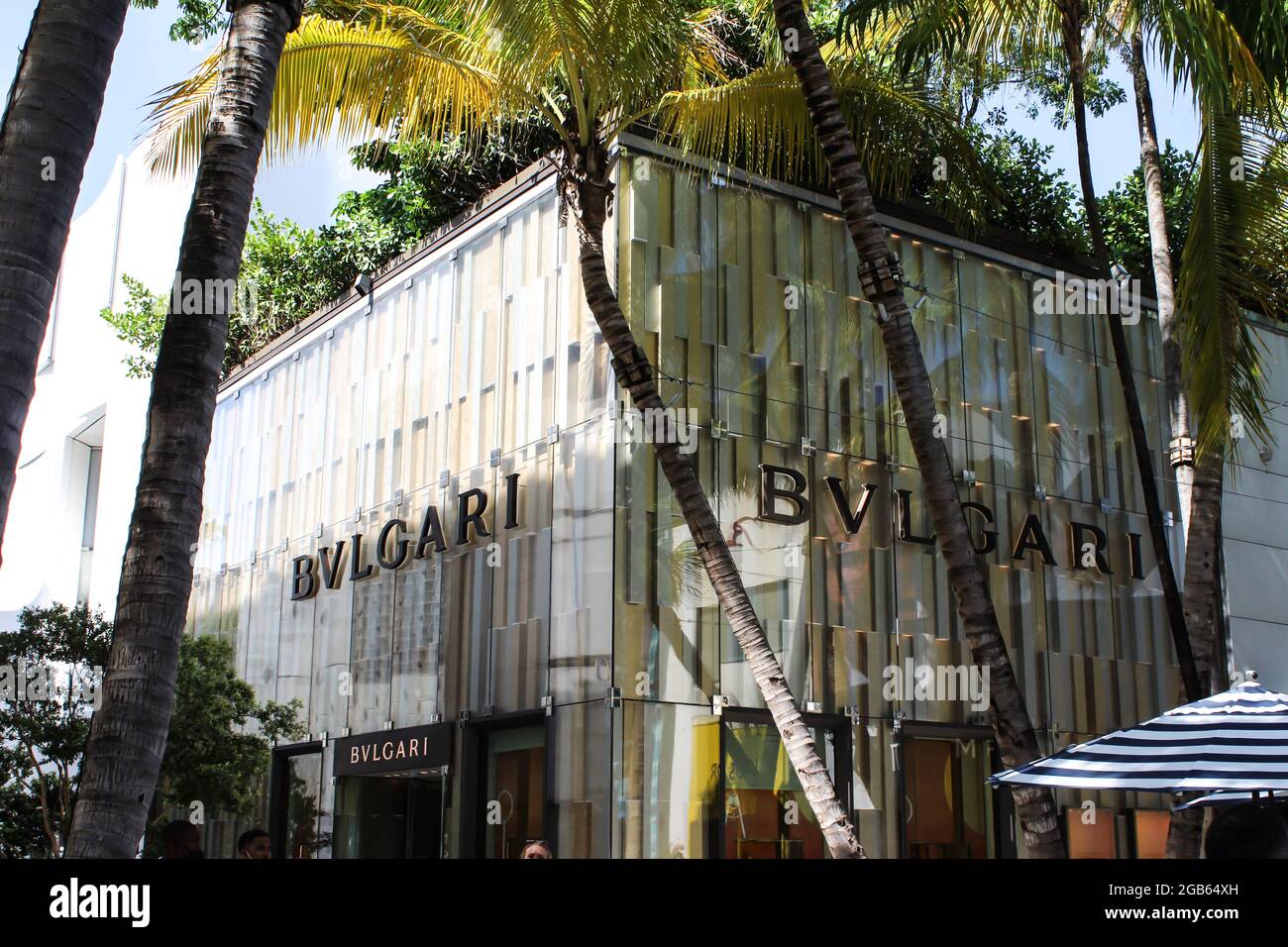 Miami Design District high end luxury stores Stock Photo - Alamy