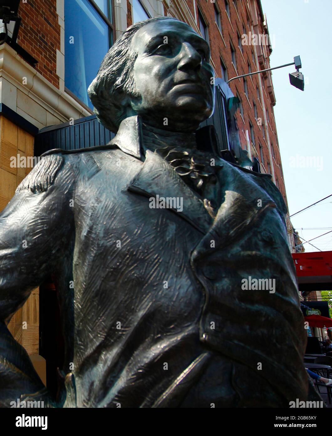 Washington Statue, Rapid City, South Dakota Stock Photo Alamy