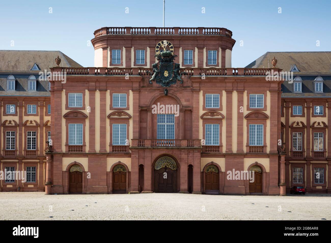 geography / travel, Germany, Baden-Wuerttemberg, Mannheim, castle, baroque palace, ADDITIONAL-RIGHTS-CLEARANCE-INFO-NOT-AVAILABLE Stock Photo